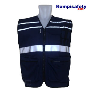 Jual Rompi Safety Drill Biru Tua